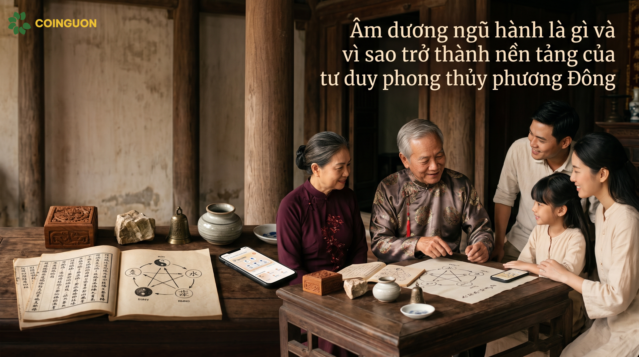 Âm dương ngũ hành là gì và vì sao trở thành nền tảng của tư duy phong thủy phương Đông - Cội Nguồn ORA
