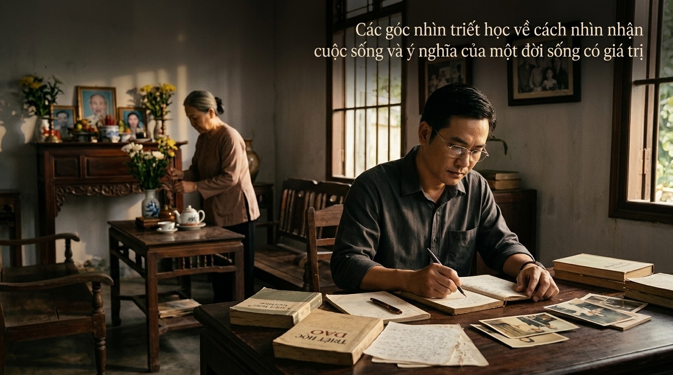 Các góc nhìn triết học về cách nhìn nhận cuộc sống và ý nghĩa của một đời sống có giá trị - Cội Nguồn ORA