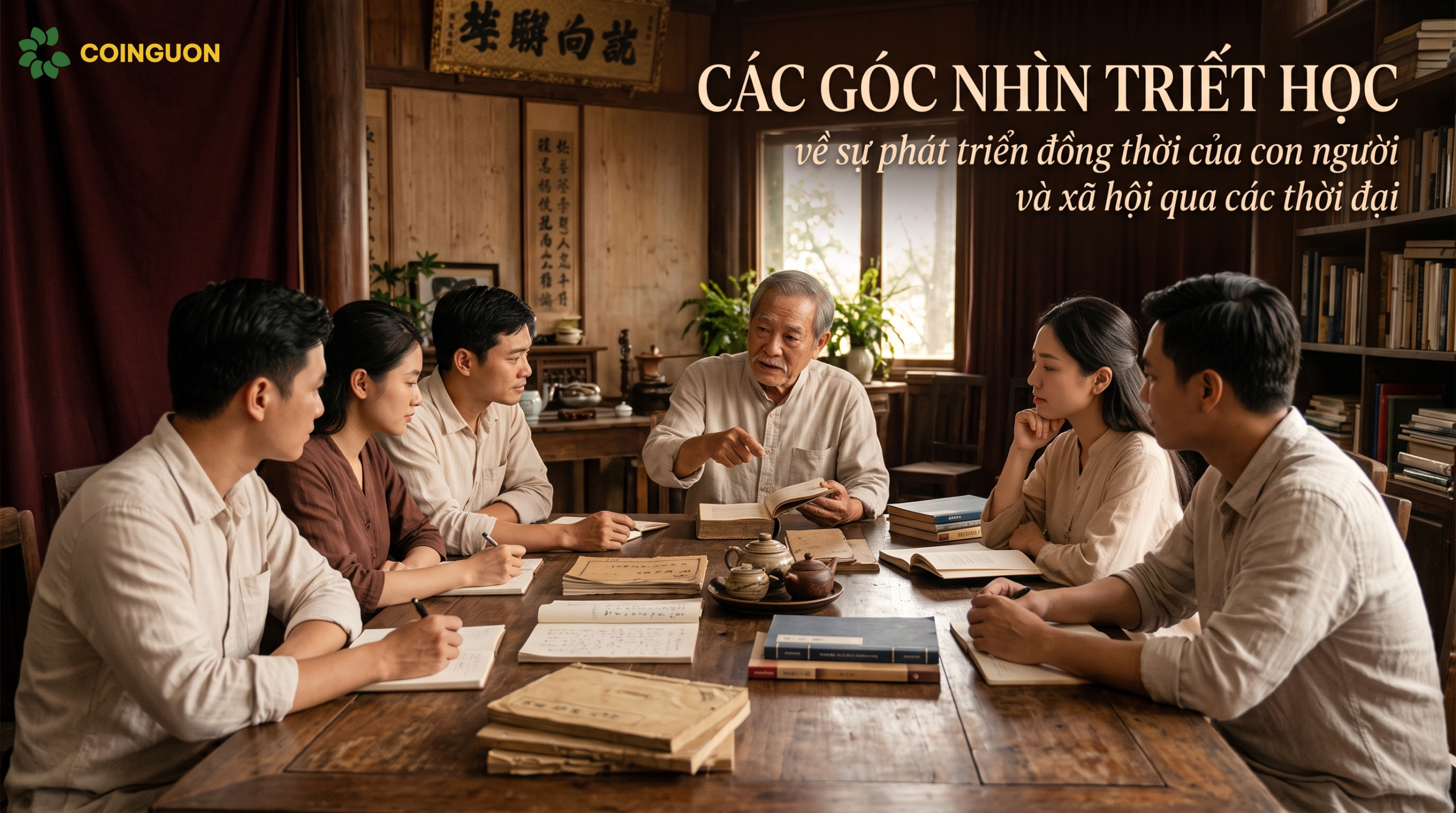 Các góc nhìn triết học về sự phát triển đồng thời của con người và xã hội qua các thời đại - Cội Nguồn ORA