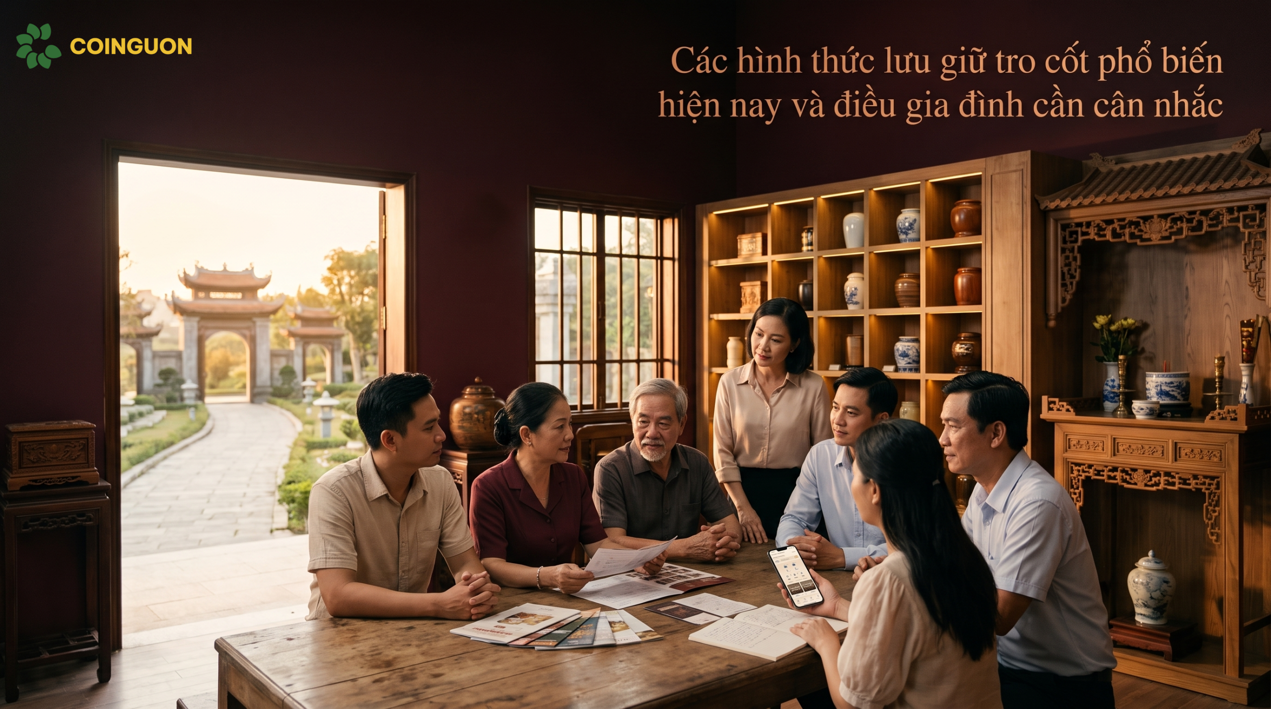 Các hình thức lưu giữ tro cốt phổ biến hiện nay và điều gia đình cần cân nhắc - Cội Nguồn ORA