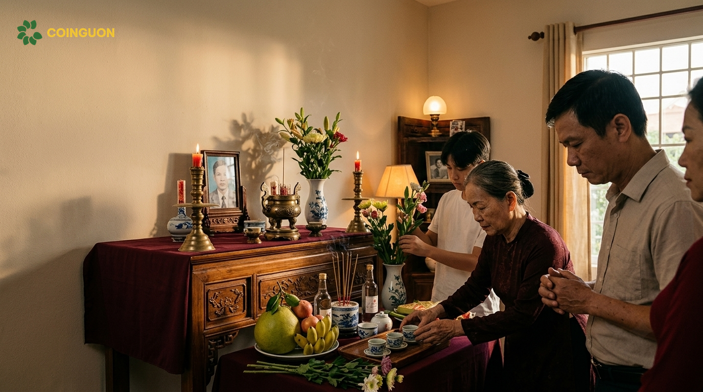 Các nghi thức thờ cúng tổ tiên phổ biến và nguyên tắc thực hành trang nghiêm - Cội Nguồn ORA