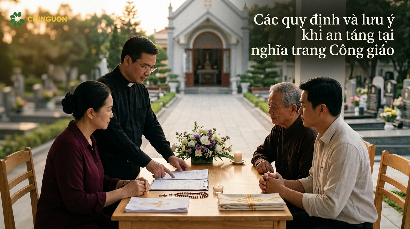 Các quy định và lưu ý khi an táng tại nghĩa trang Công giáo - Cội Nguồn ORA