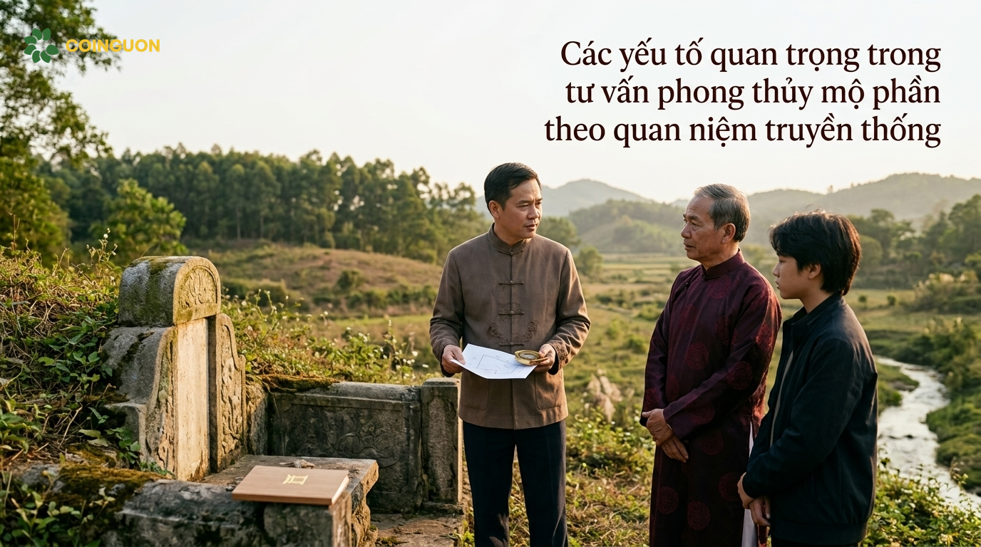 Các yếu tố quan trọng trong tư vấn phong thủy mộ phần theo quan niệm truyền thống - Cội Nguồn ORA