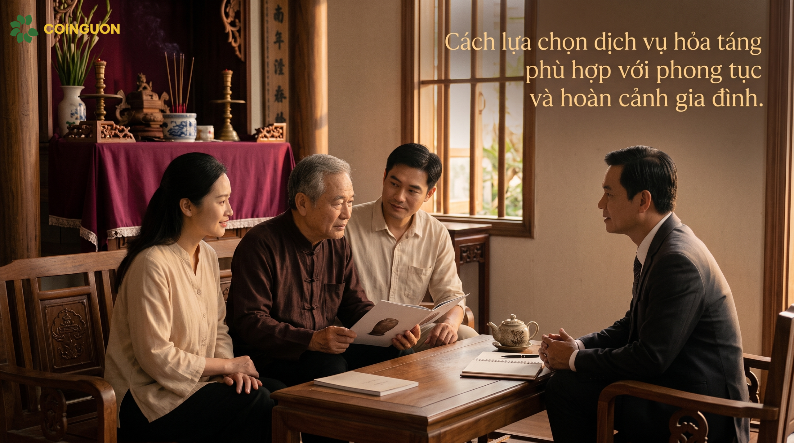 Cách lựa chọn dịch vụ hỏa táng phù hợp với phong tục và hoàn cảnh gia đình - Cội Nguồn ORA