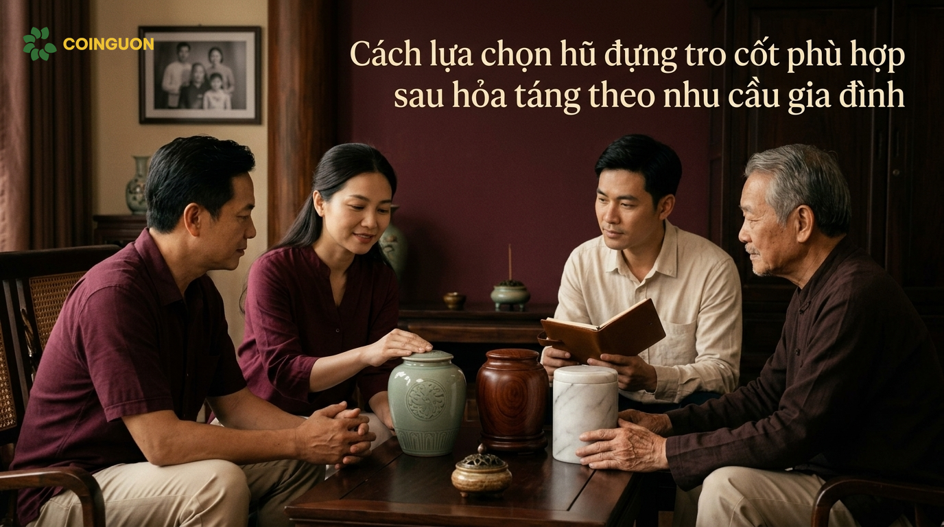 Cách lựa chọn hũ đựng tro cốt phù hợp sau hỏa táng theo nhu cầu gia đình - Cội Nguồn ORA