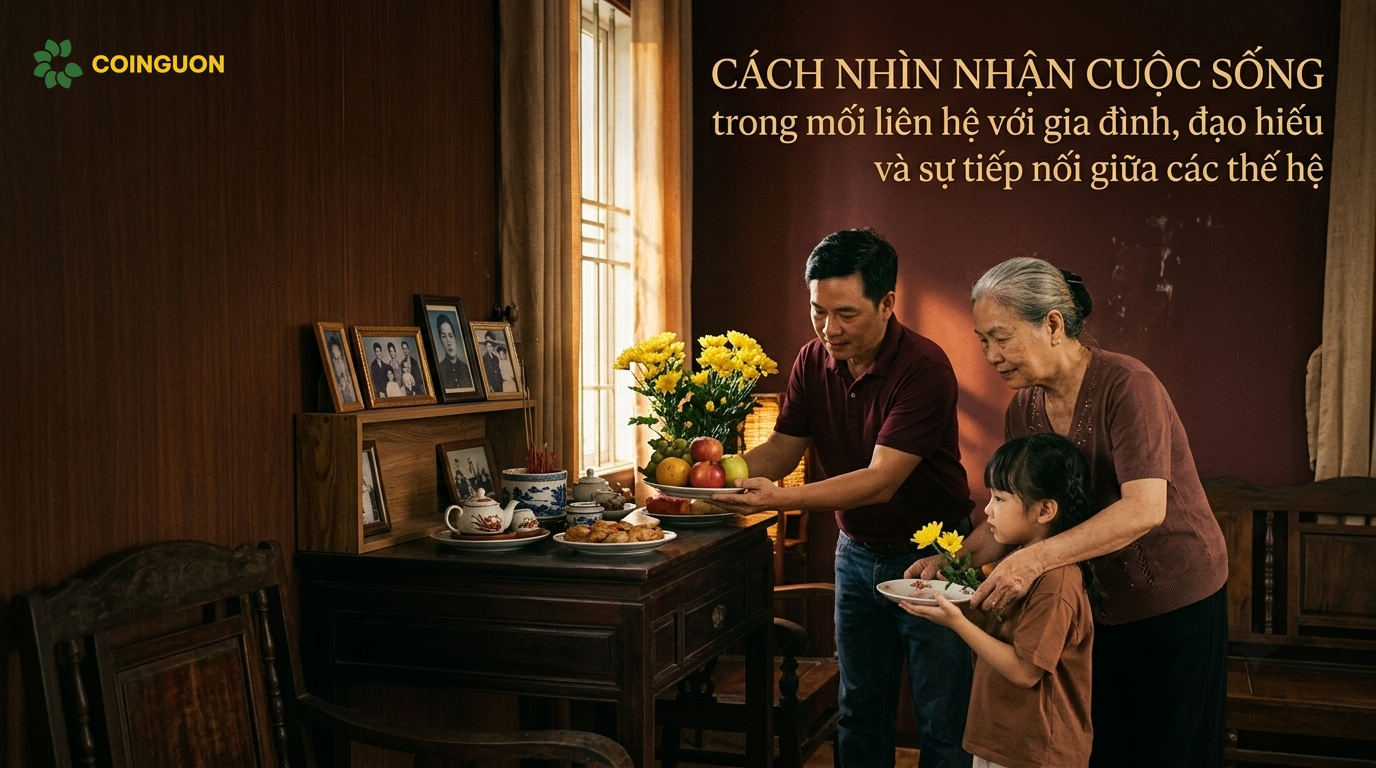 Cách nhìn nhận cuộc sống trong mối liên hệ với gia đình, đạo hiếu và sự tiếp nối giữa các thế hệ - Cội Nguồn ORA