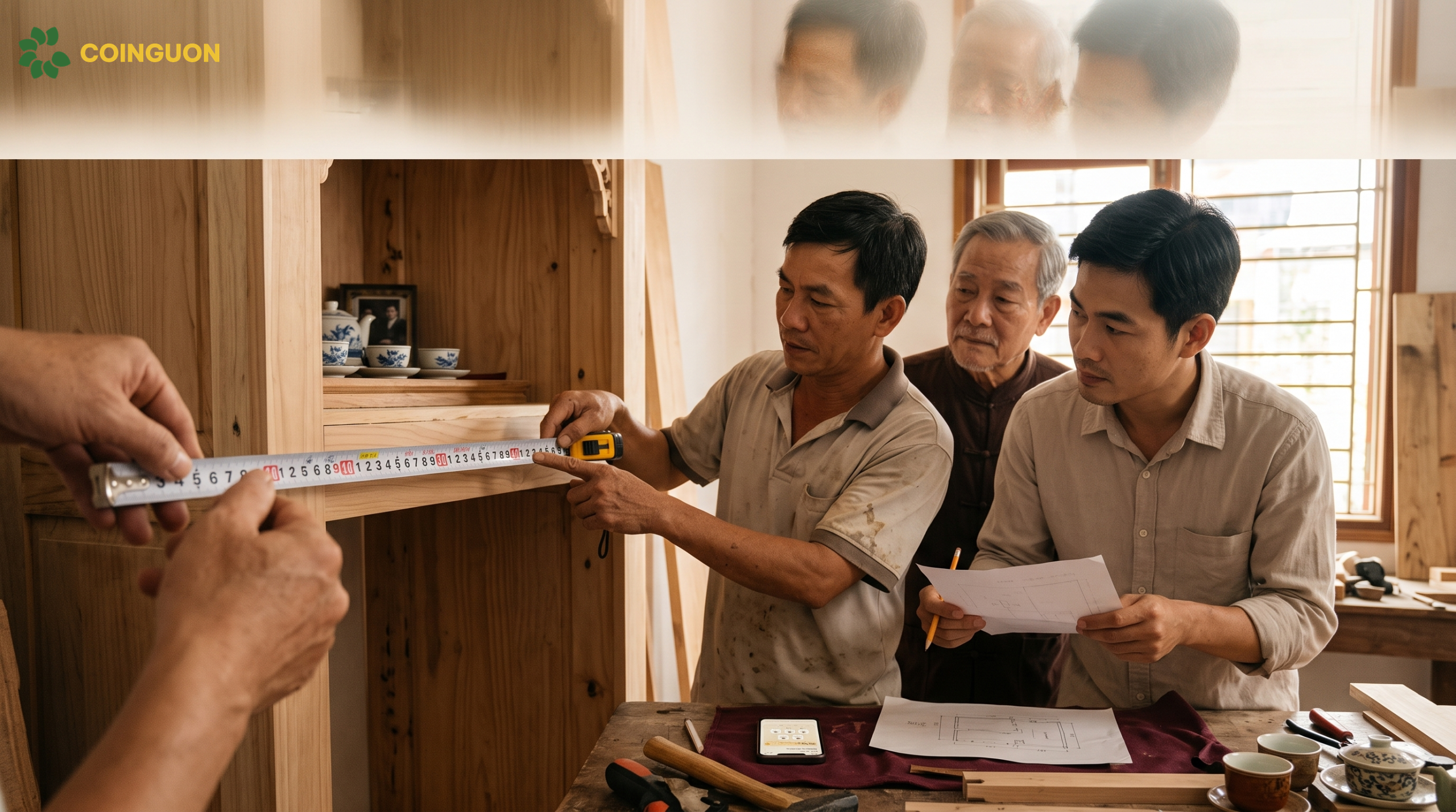 Cách sử dụng thước Lỗ Ban phong thủy để lựa chọn kích thước phù hợp - Cội Nguồn ORA