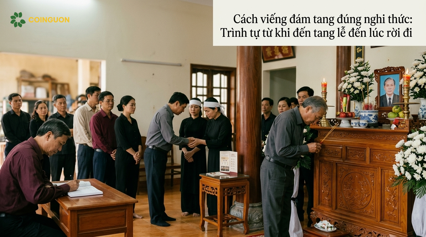 Cách viếng đám tang đúng nghi thức - Cội Nguồn ORA