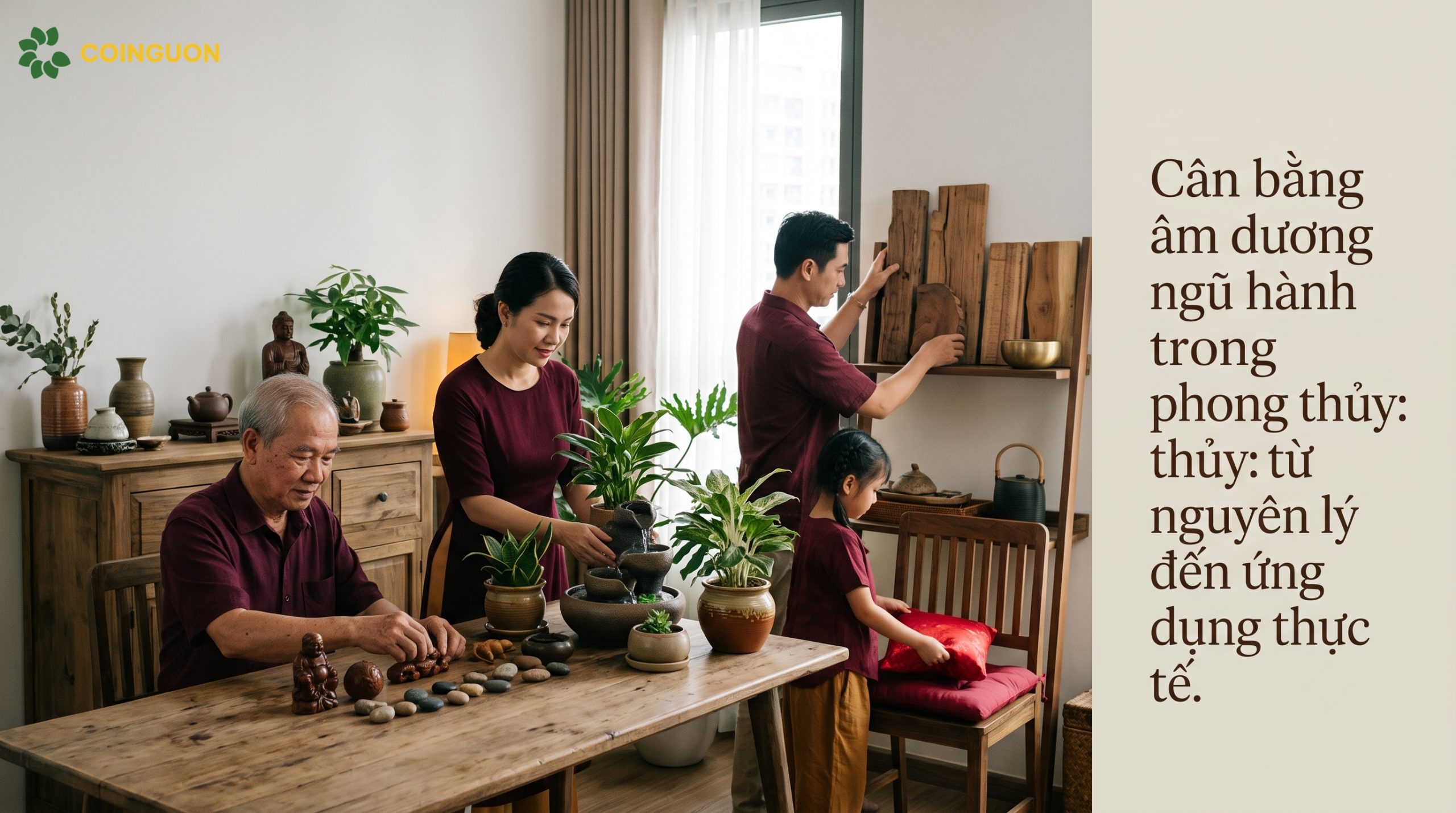 Cân bằng âm dương ngũ hành trong phong thủy: từ nguyên lý đến ứng dụng thực tế - Cội Nguồn ORA