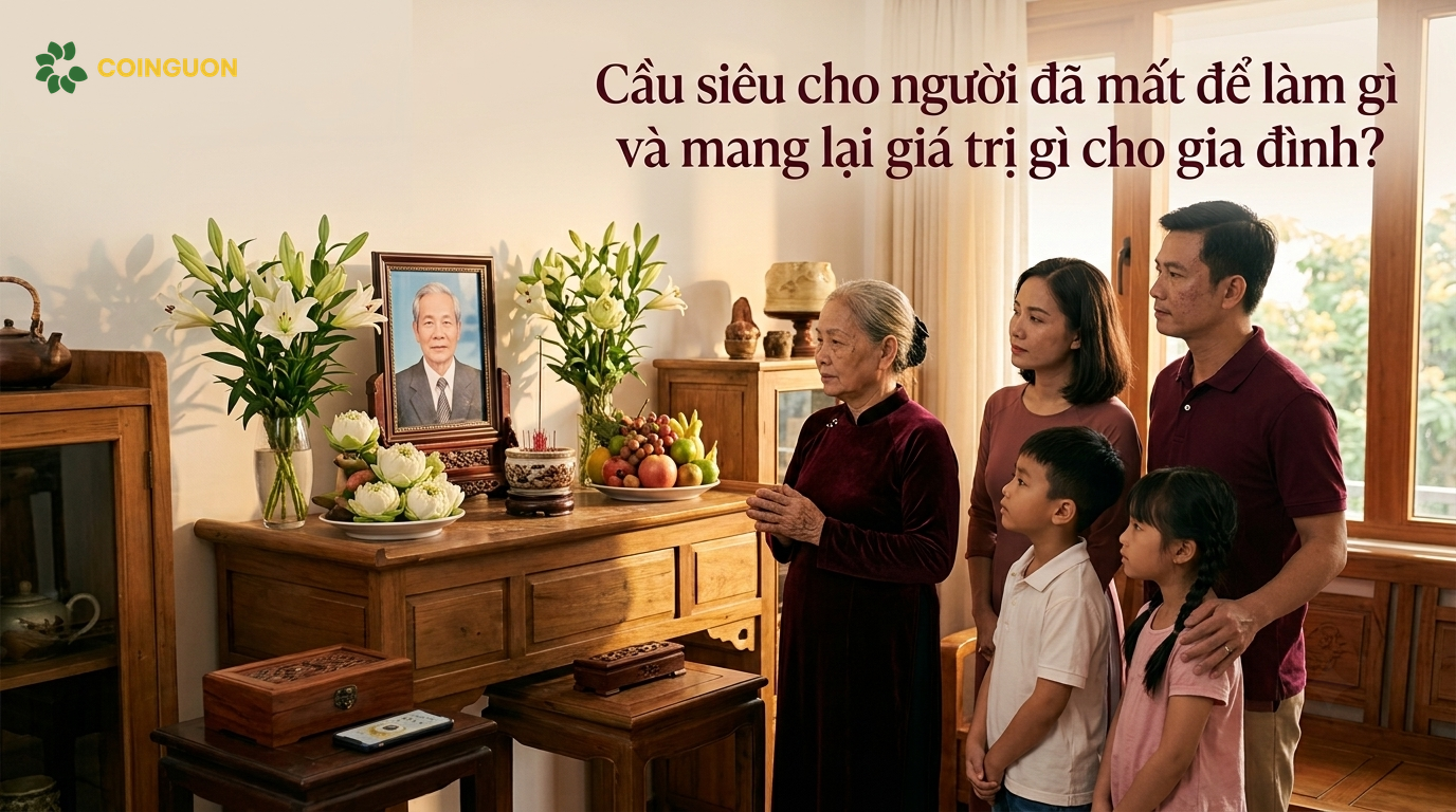 Cầu siêu cho người đã mất để làm gì và mang lại giá trị gì cho gia đình? - Cội Nguồn ORA
