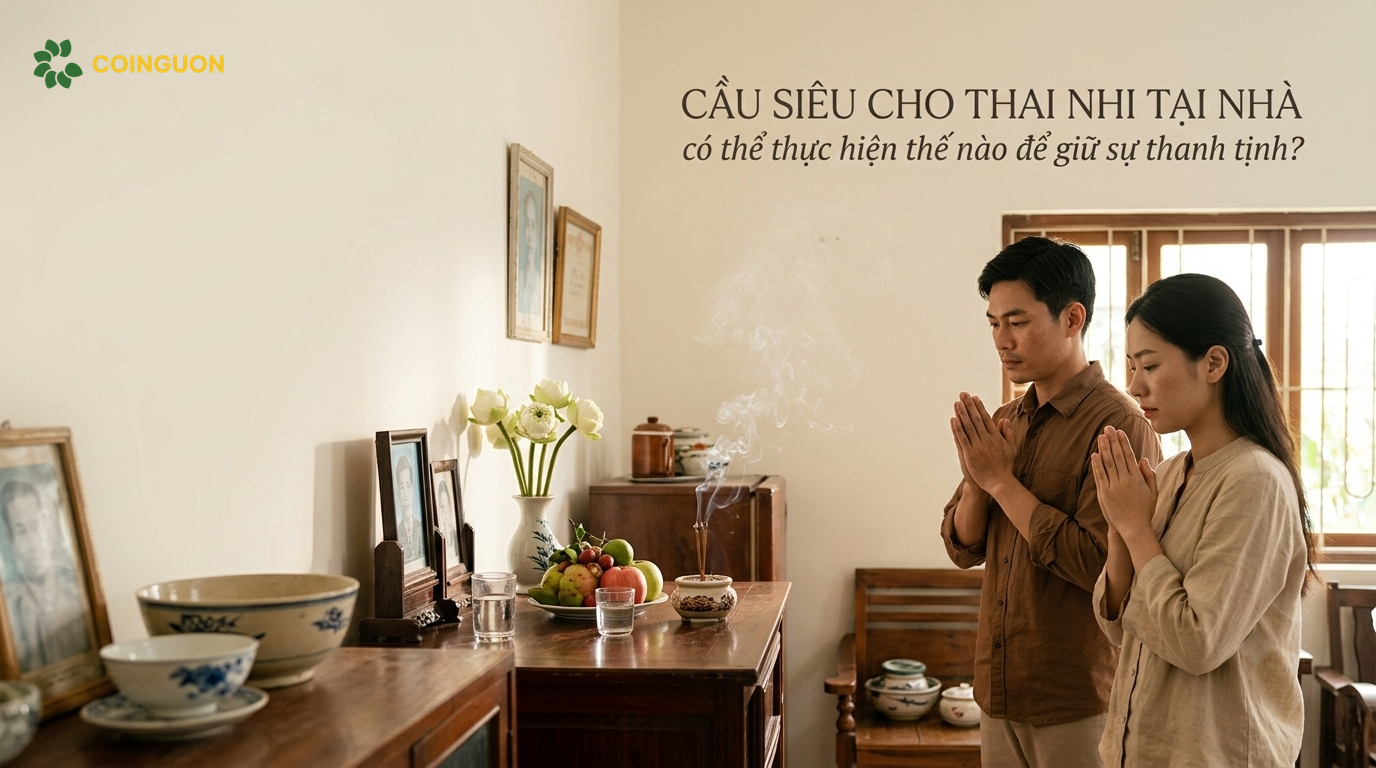 Cầu siêu cho thai nhi tại nhà có thể thực hiện thế nào để giữ sự thanh tịnh? - Cội Nguồn ORA