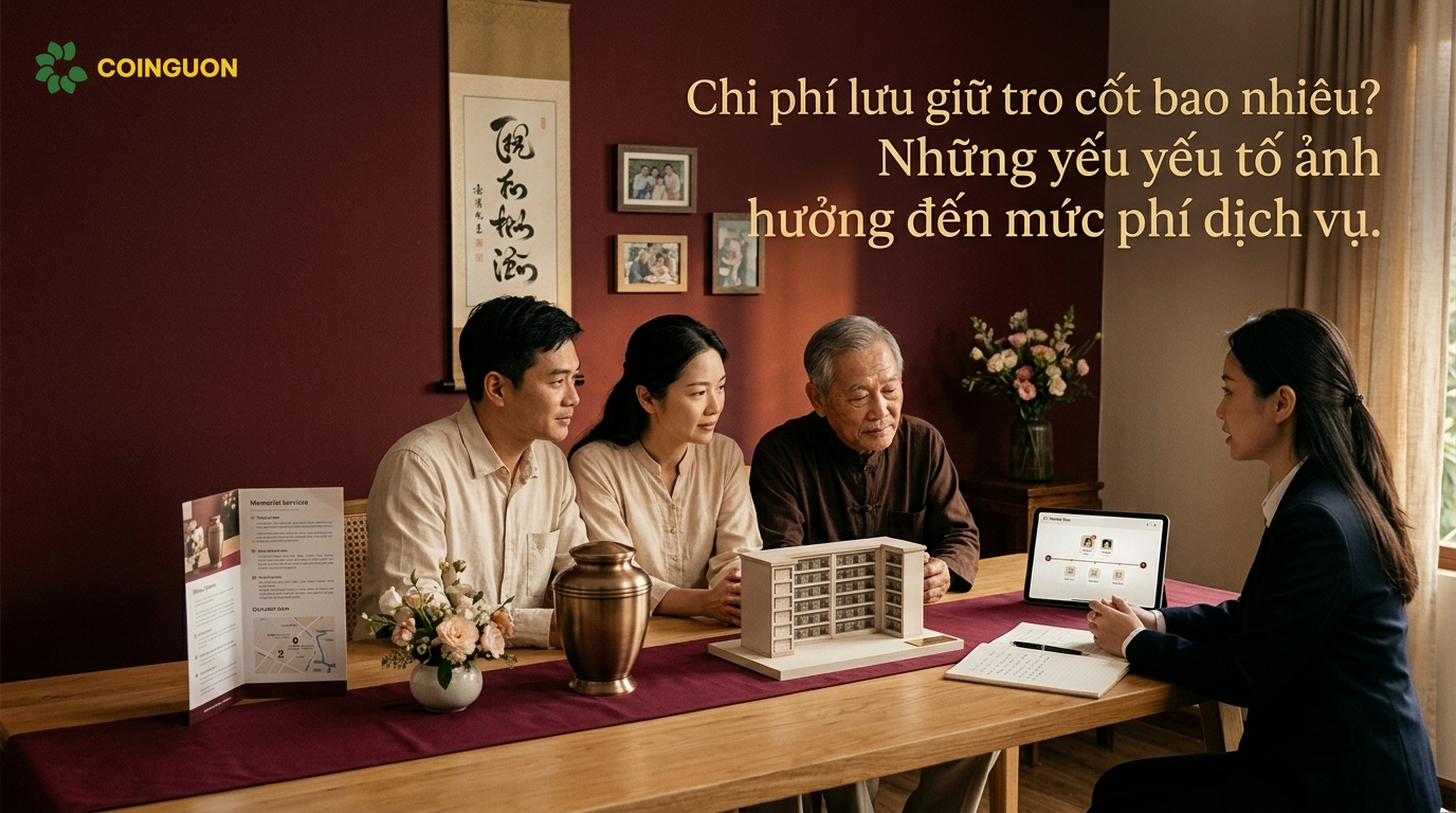 Chi phí lưu giữ tro cốt bao nhiêu? Những yếu tố ảnh hưởng đến mức phí dịch vụ - Cội Nguồn ORA