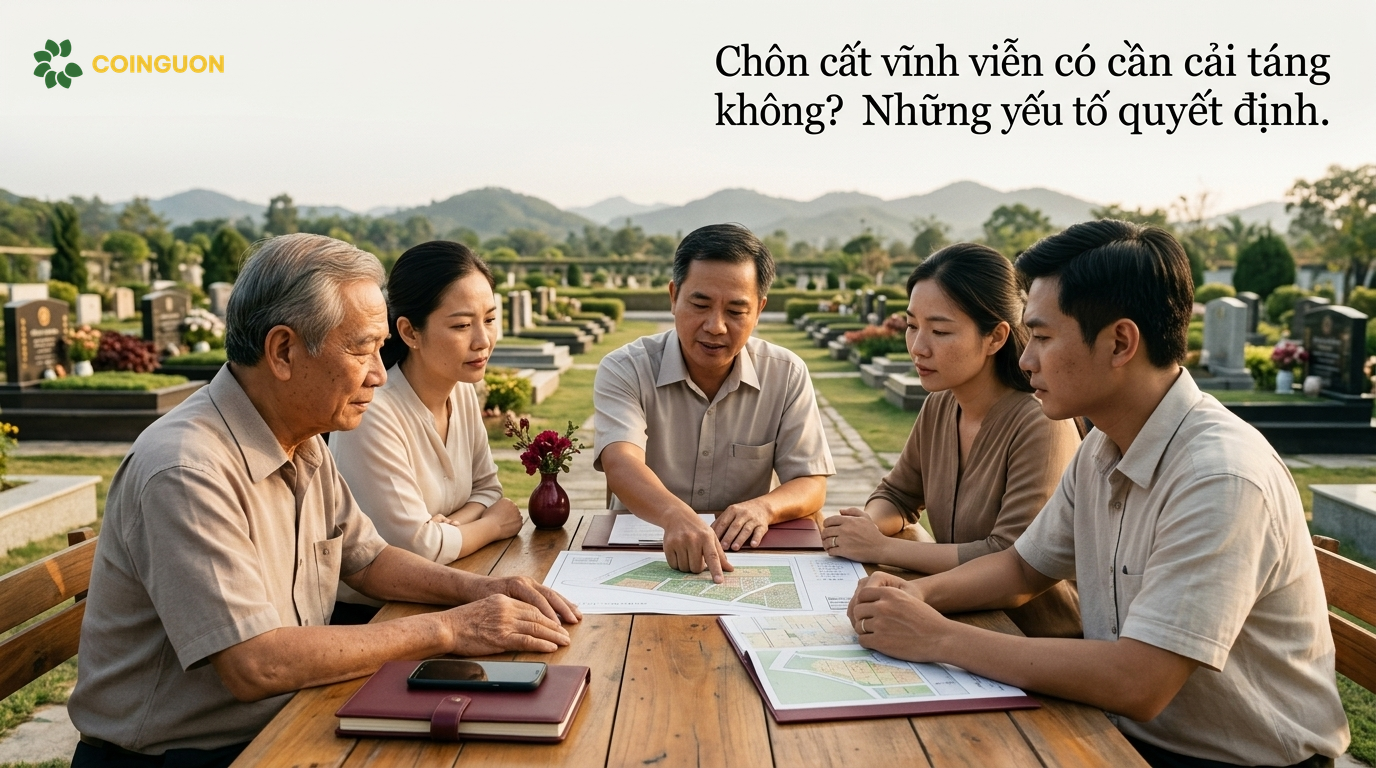 Chôn cất vĩnh viễn có cần cải táng không? Những yếu tố quyết định - Cội Nguồn ORA