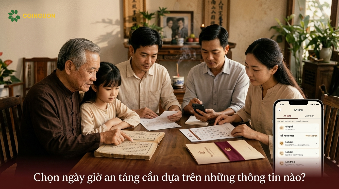 Chọn ngày giờ an táng cần dựa trên những thông tin nào? - Cội Nguồn ORA