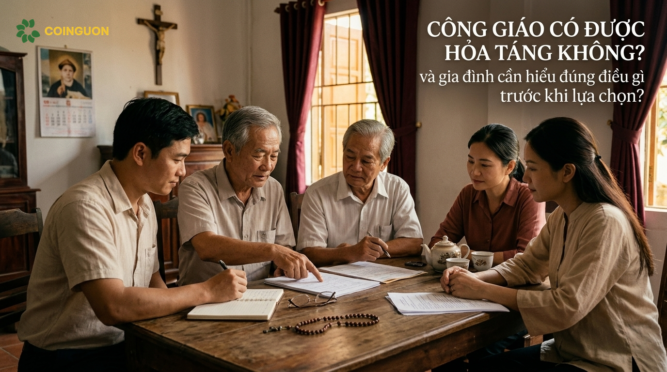 Gia đình Công giáo trao đổi trước khi lựa chọn hình thức hỏa táng cho người thân - Cội Nguồn ORA