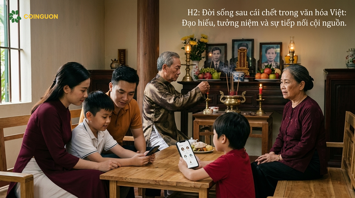 Đời sống sau cái chết trong văn hóa Việt: Đạo hiếu, tưởng niệm và sự tiếp nối cội nguồn - Cội Nguồn ORA