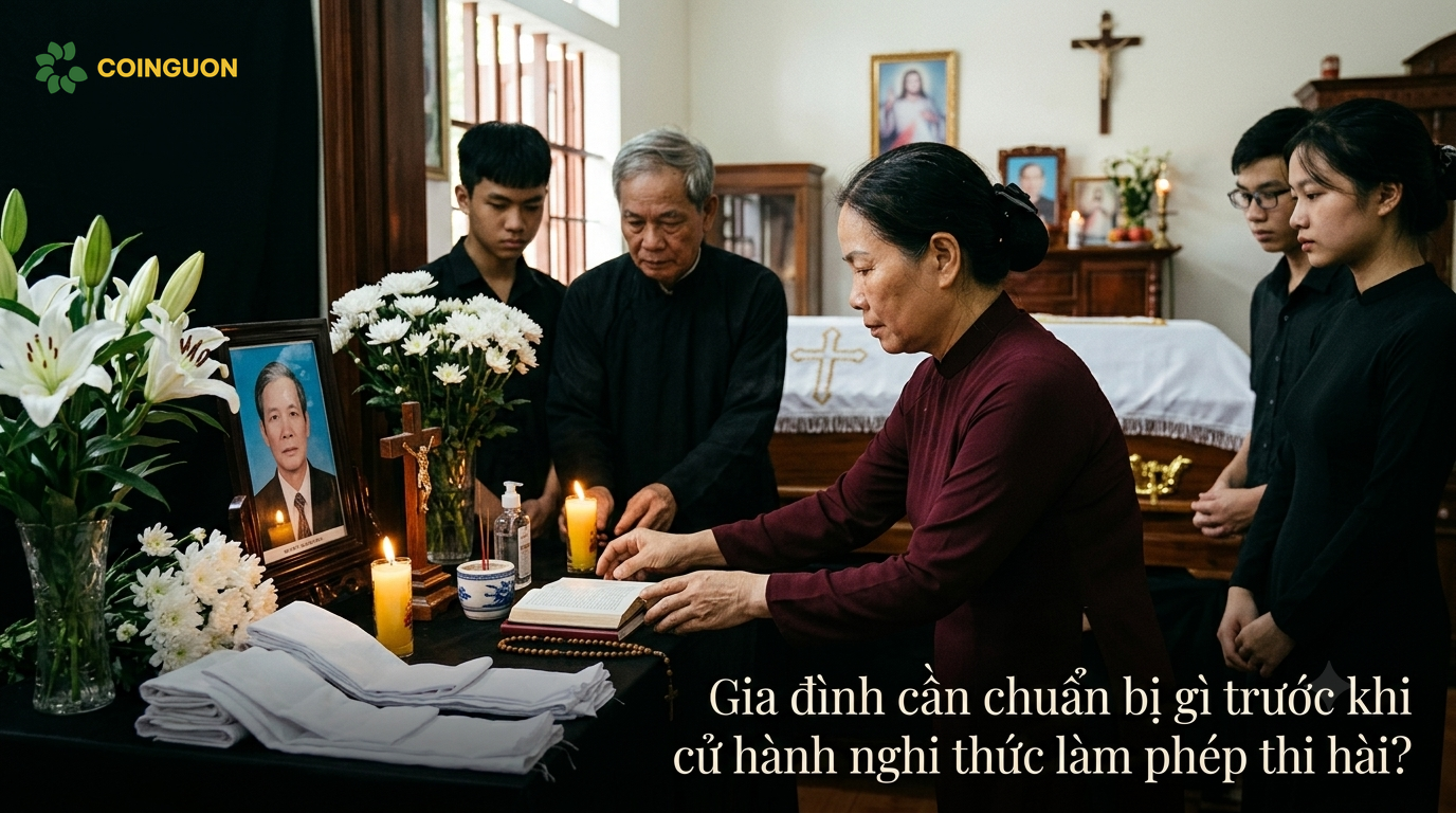 Gia đình cần chuẩn bị gì trước khi cử hành nghi thức làm phép thi hài? - Cội Nguồn ORA