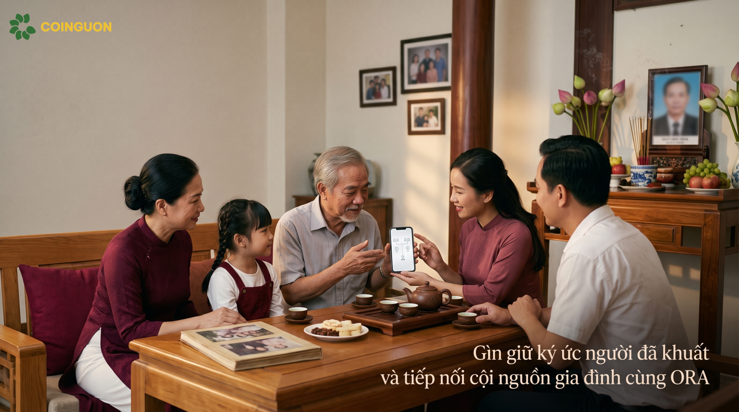 Gìn giữ ký ức người đã khuất và tiếp nối cội nguồn gia đình cùng ORA - Cội Nguồn ORA