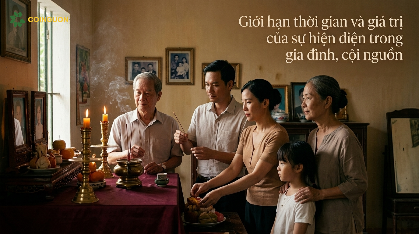 Giới hạn thời gian và giá trị của sự hiện diện trong gia đình, cội nguồn - Cội Nguồn ORA