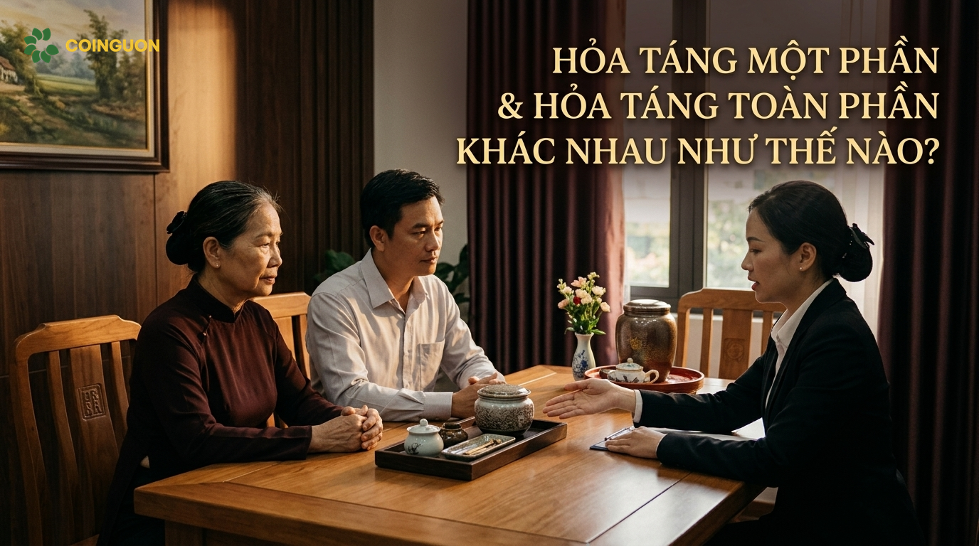 Hỏa táng một phần và hỏa táng toàn phần khác nhau như thế nào? - Cội Nguồn ORA