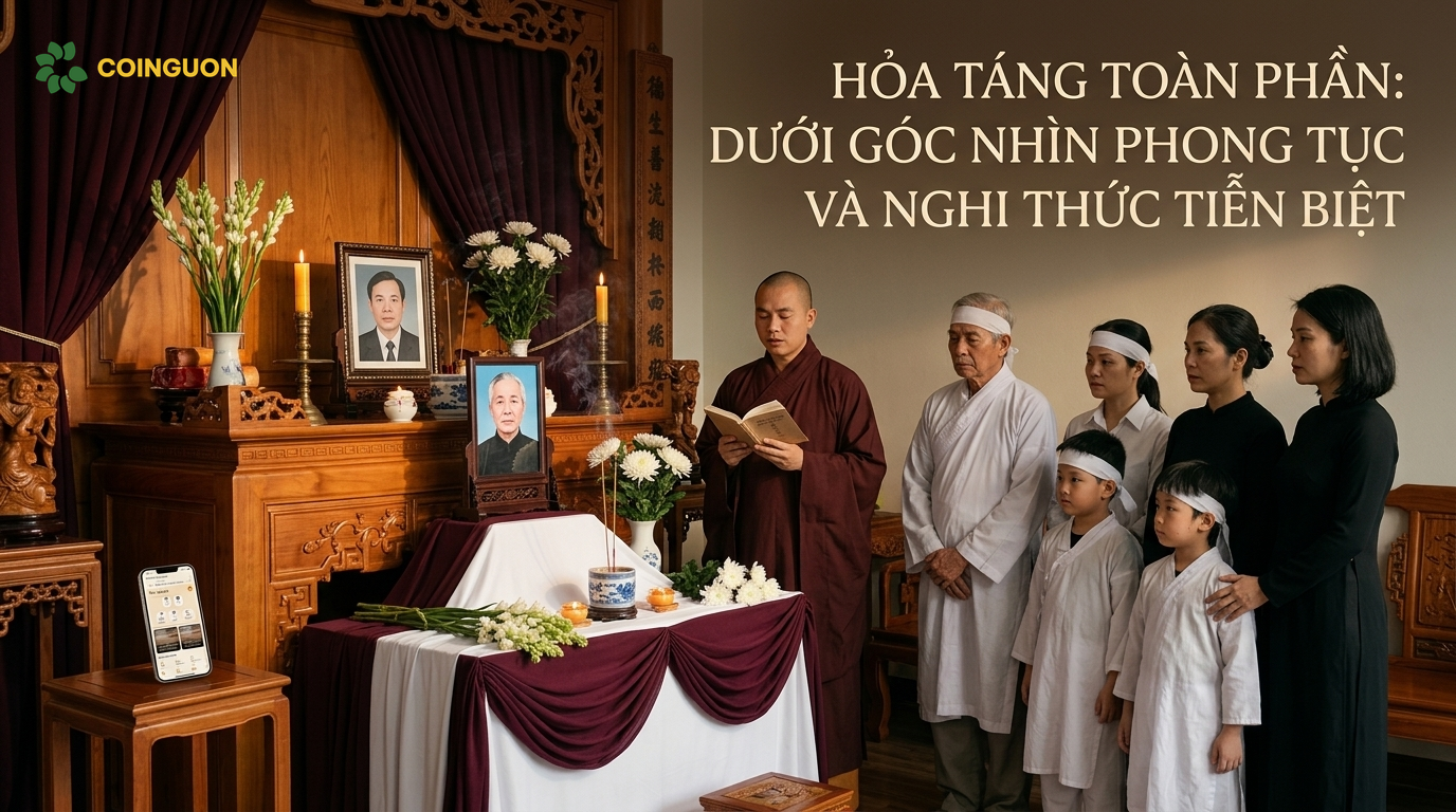 Hỏa táng toàn phần dưới góc nhìn phong tục và nghi thức tiễn biệt - Cội Nguồn ORA