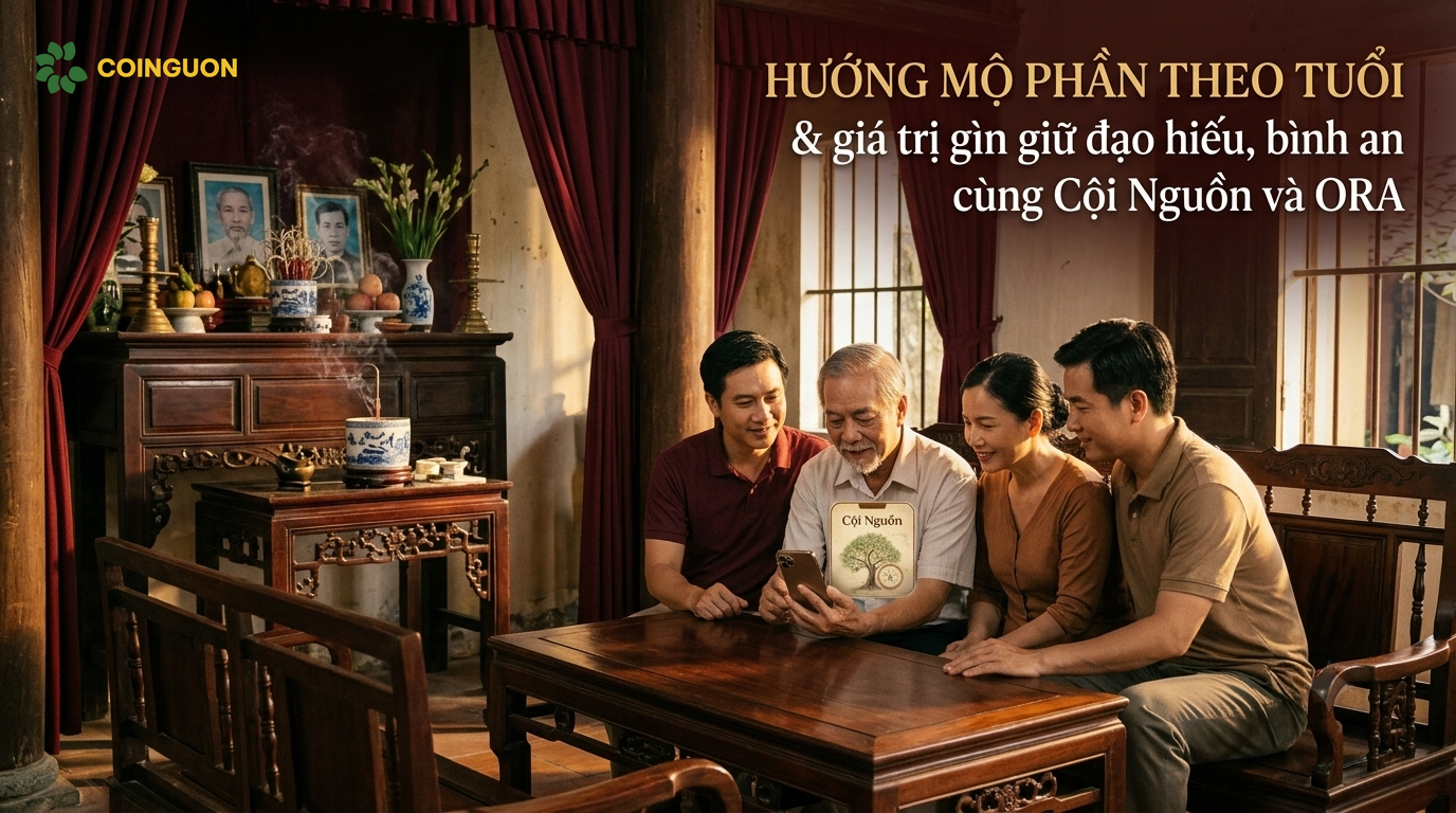 Hướng mộ phần theo tuổi và giá trị gìn giữ đạo hiếu, bình an cùng Cội Nguồn và ORA - Cội Nguồn ORA