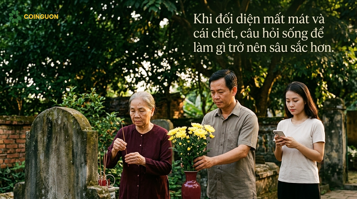 Khi đối diện mất mát và cái chết, câu hỏi sống để làm gì trở nên sâu sắc hơn - Cội Nguồn ORA