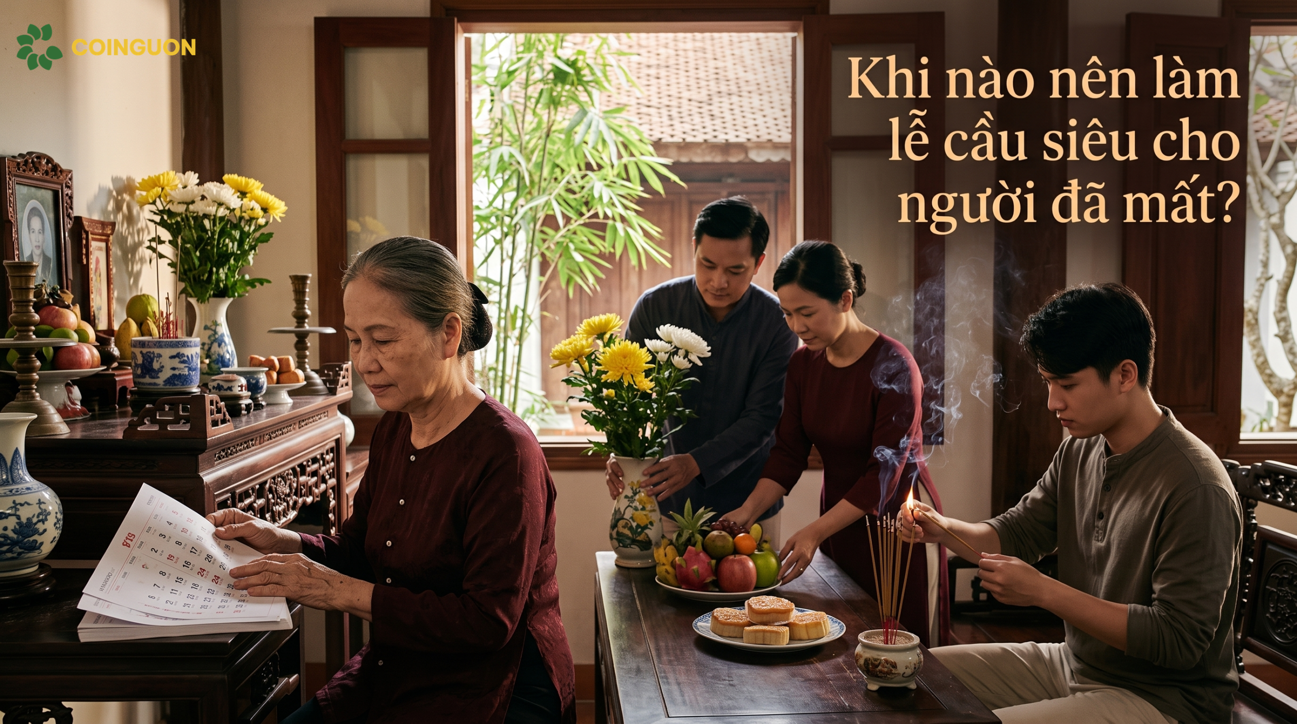 Khi nào nên làm lễ cầu siêu cho người đã mất? - Cội Nguồn ORA