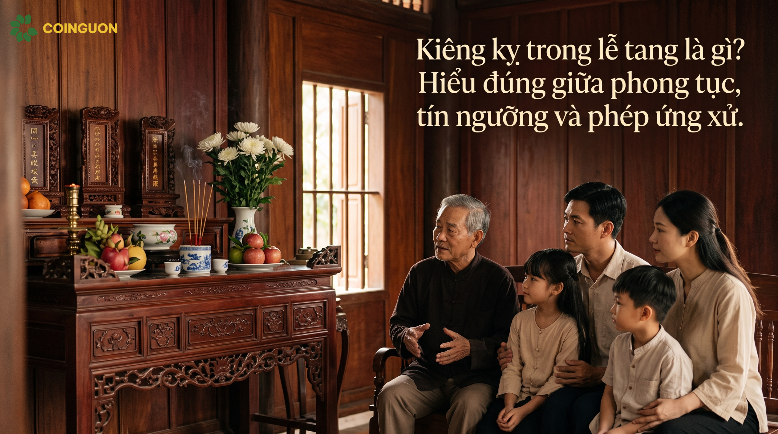 Kiêng kỵ trong lễ tang là gì? Hiểu đúng giữa phong tục, tín ngưỡng và phép ứng xử - Cội Nguồn ORA