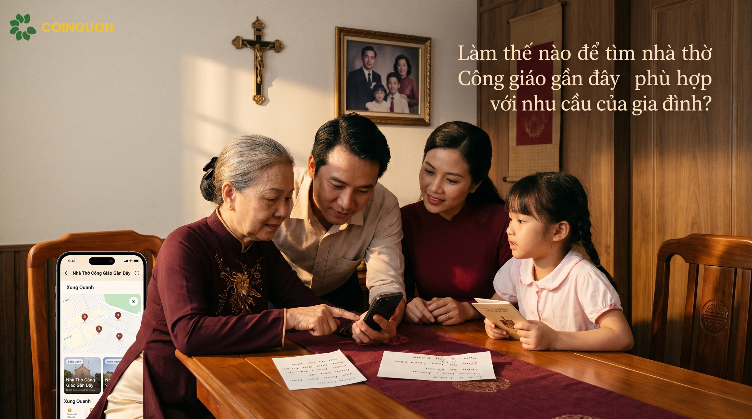 Làm thế nào để tìm nhà thờ Công giáo gần đây phù hợp với nhu cầu của gia đình? - Cội Nguồn ORA