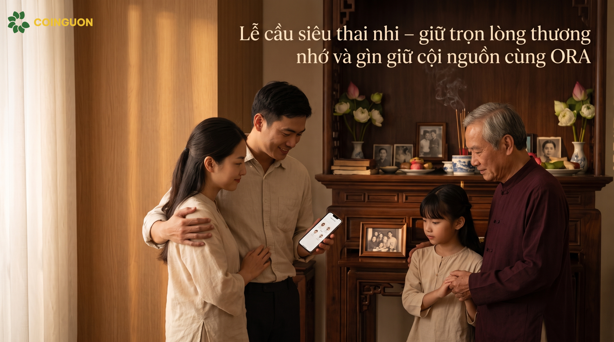Lễ cầu siêu thai nhi – giữ trọn lòng thương nhớ và gìn giữ cội nguồn cùng ORA - Cội Nguồn ORA