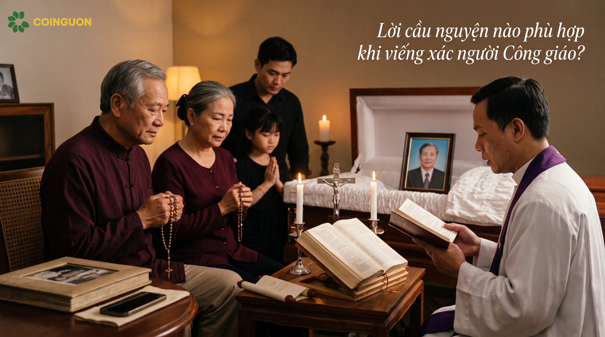 Lời cầu nguyện nào phù hợp khi viếng xác người Công giáo? - Cội Nguồn ORA