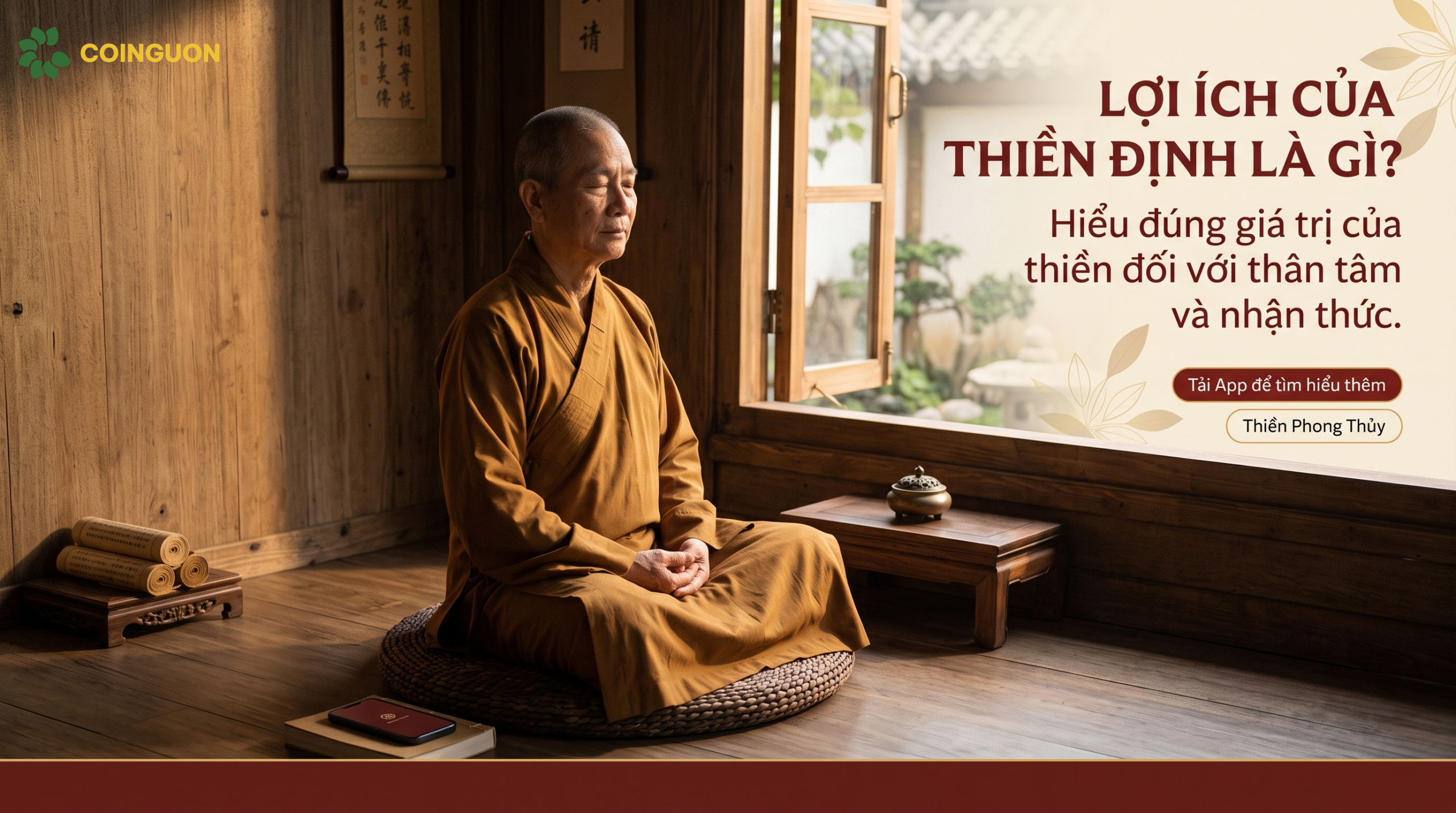 Lợi ích của thiền định là gì? Hiểu đúng giá trị của thiền đối với thân tâm và nhận thức - Cội Nguồn ORA