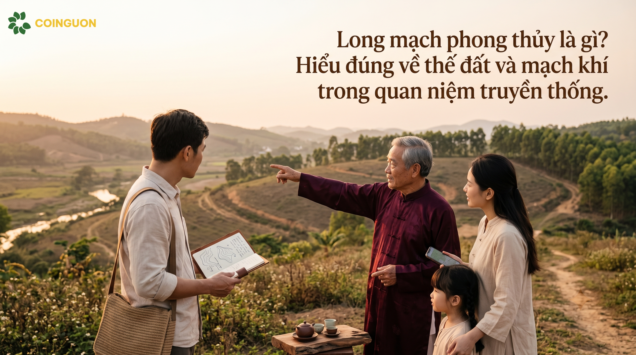 Long mạch phong thủy là gì? Hiểu đúng về thế đất và mạch khí trong quan niệm truyền thống - Cội Nguồn ORA