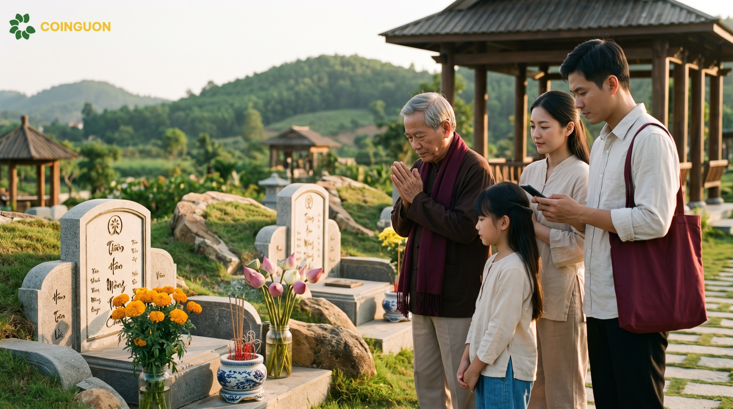Long mạch phong thủy và hành trình gìn giữ đạo hiếu, bình an cùng Cội Nguồn và App ORA - Cội Nguồn ORA