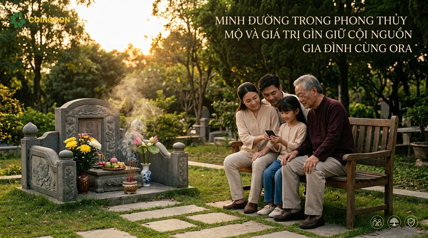 Minh đường trong phong thủy mộ và giá trị gìn giữ cội nguồn gia đình cùng ORA - Cội Nguồn ORA