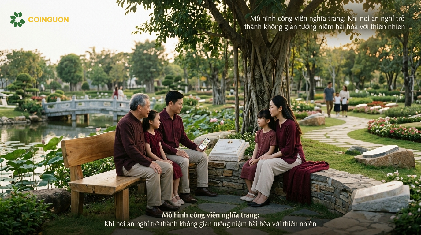Mô hình công viên nghĩa trang: Khi nơi an nghỉ trở thành không gian tưởng niệm hài hòa với thiên nhiên - Cội Nguồn ORA