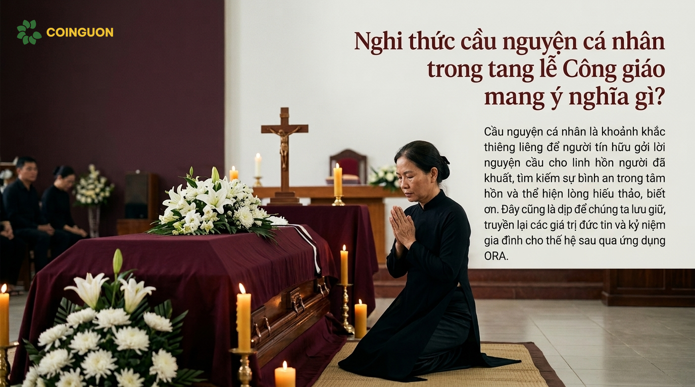 Nghi thức cầu nguyện cá nhân trong tang lễ Công giáo mang ý nghĩa gì? - Cội Nguồn ORA