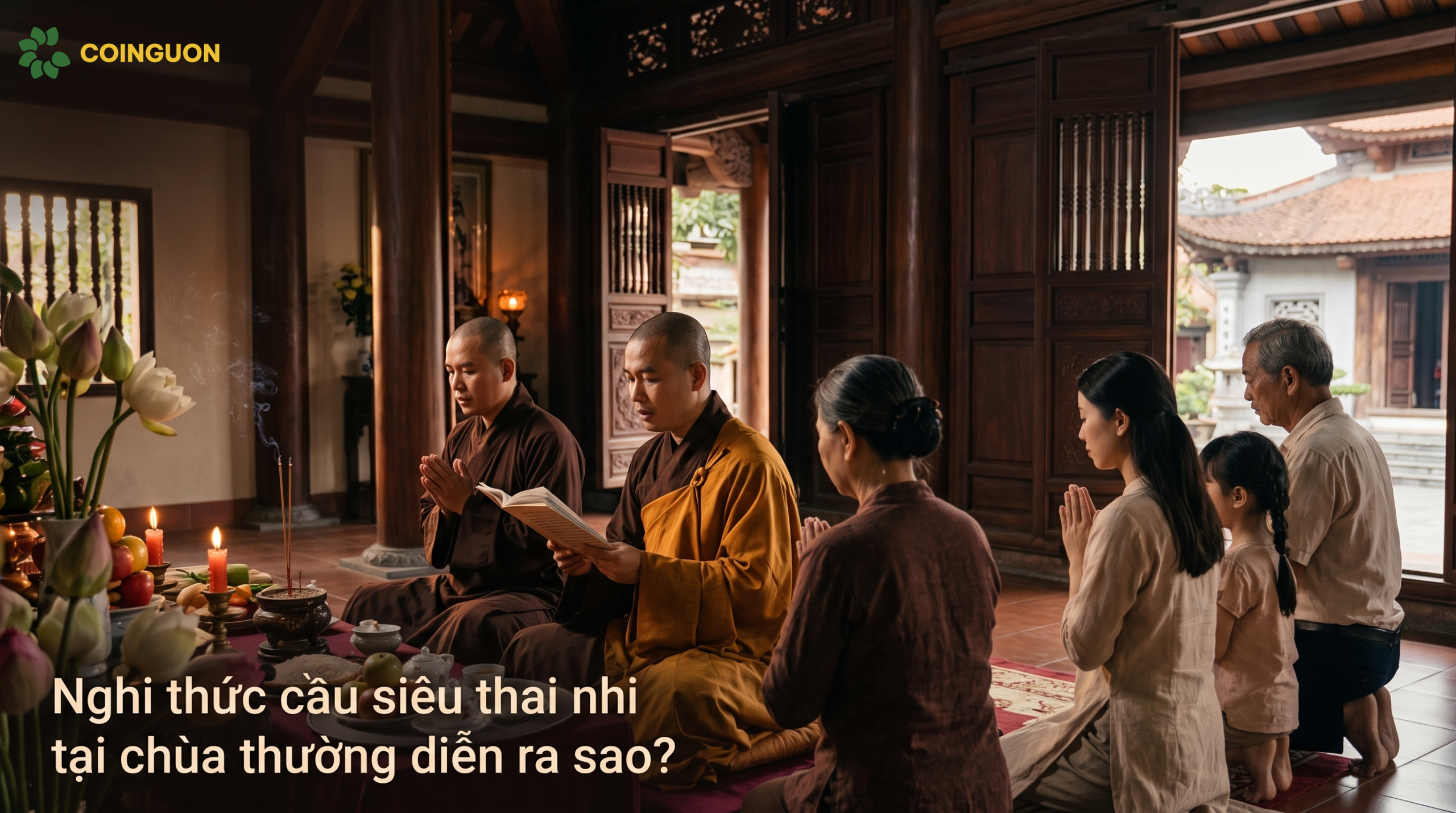 Nghi thức cầu siêu thai nhi tại chùa thường diễn ra ra sao? - Cội Nguồn ORA