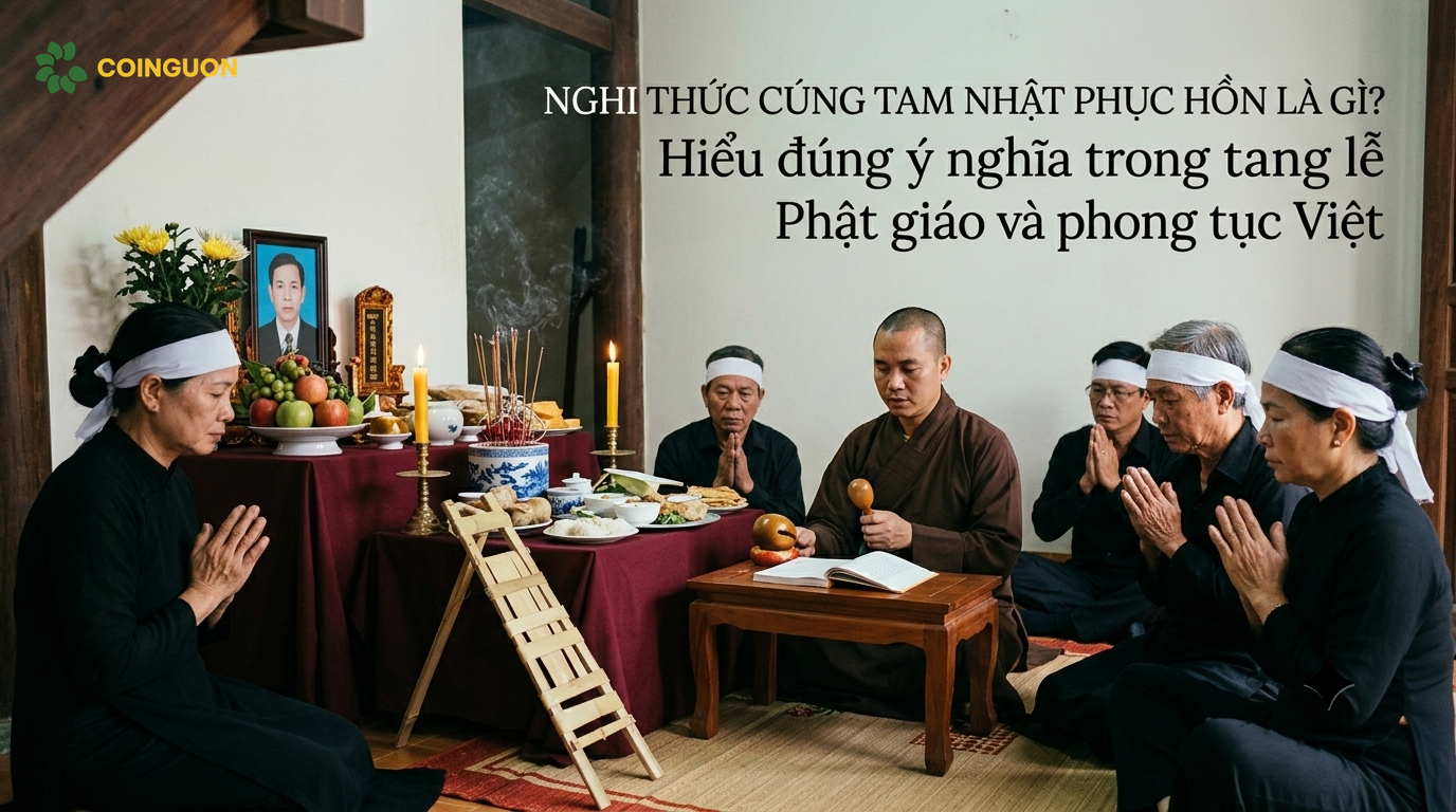 Nghi thức cúng Tam nhật phục hồn là gì? Hiểu đúng ý nghĩa trong tang lễ Phật giáo và phong tục Việt - Cội Nguồn ORA