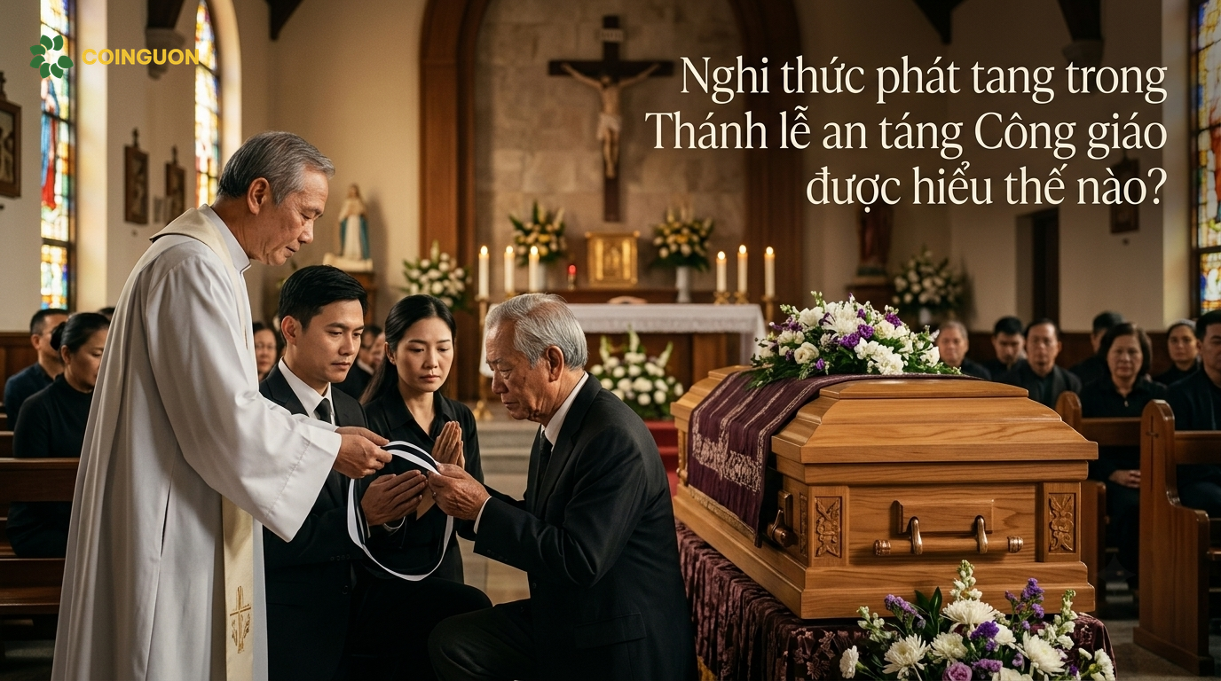 Nghi thức phát tang trong Thánh lễ an táng Công giáo được hiểu thế nào? - Cội Nguồn ORA