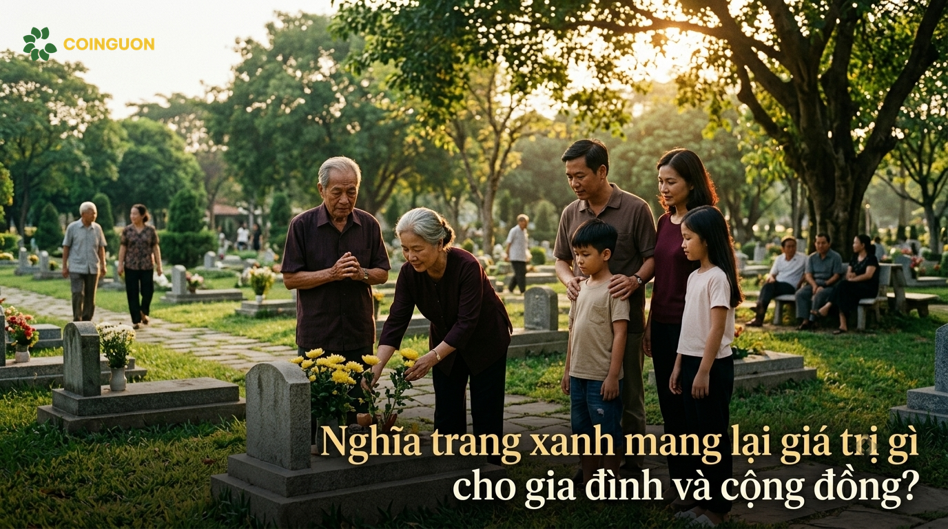 Nghĩa trang xanh mang lại giá trị gì cho gia đình và cộng đồng? - Cội Nguồn ORA