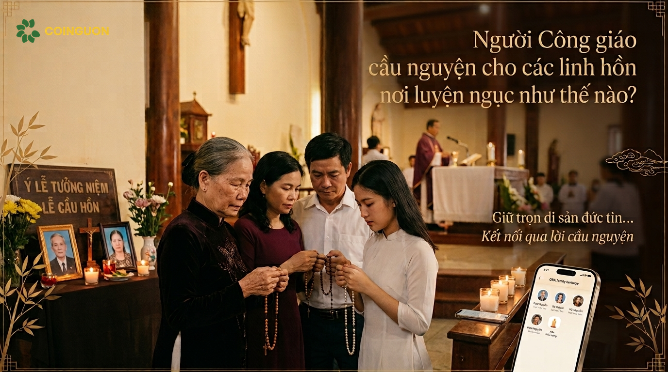 Người Công giáo cầu nguyện cho các linh hồn nơi luyện ngục như thế nào? - Cội Nguồn ORA