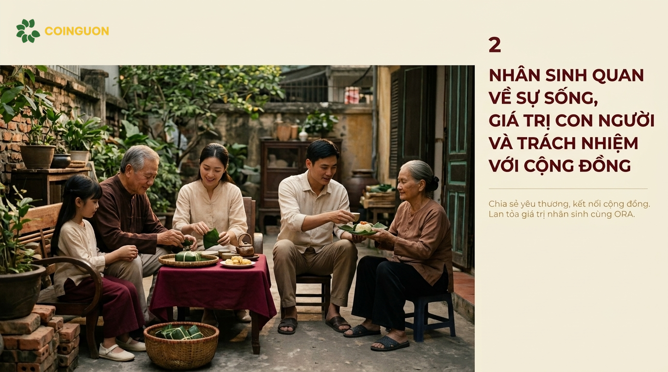 Nhân sinh quan về sự sống, giá trị con người và trách nhiệm với cộng đồng - Cội Nguồn ORA