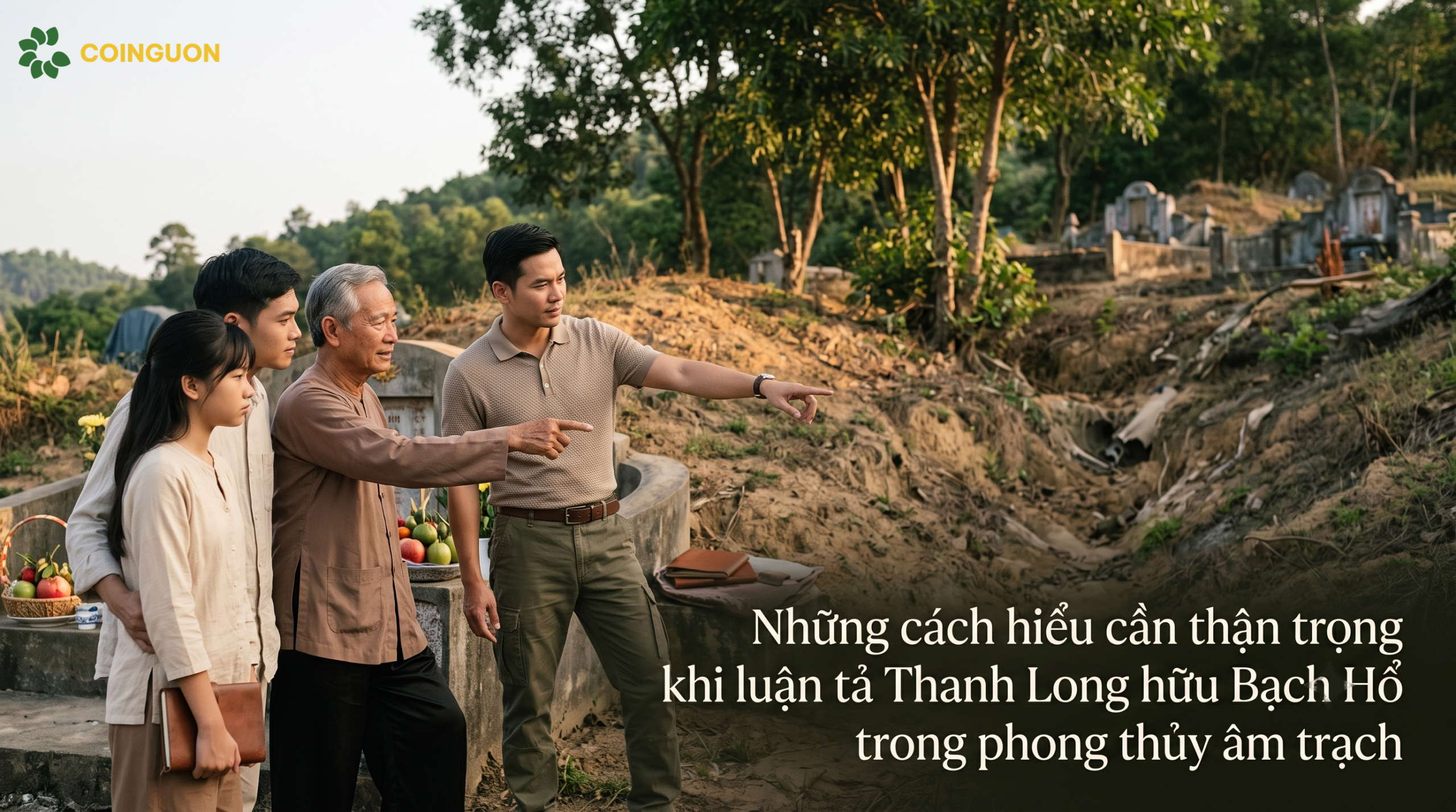 Những cách hiểu cần thận trọng khi luận tả Thanh Long hữu Bạch Hổ trong phong thủy âm trạch - Cội Nguồn ORA