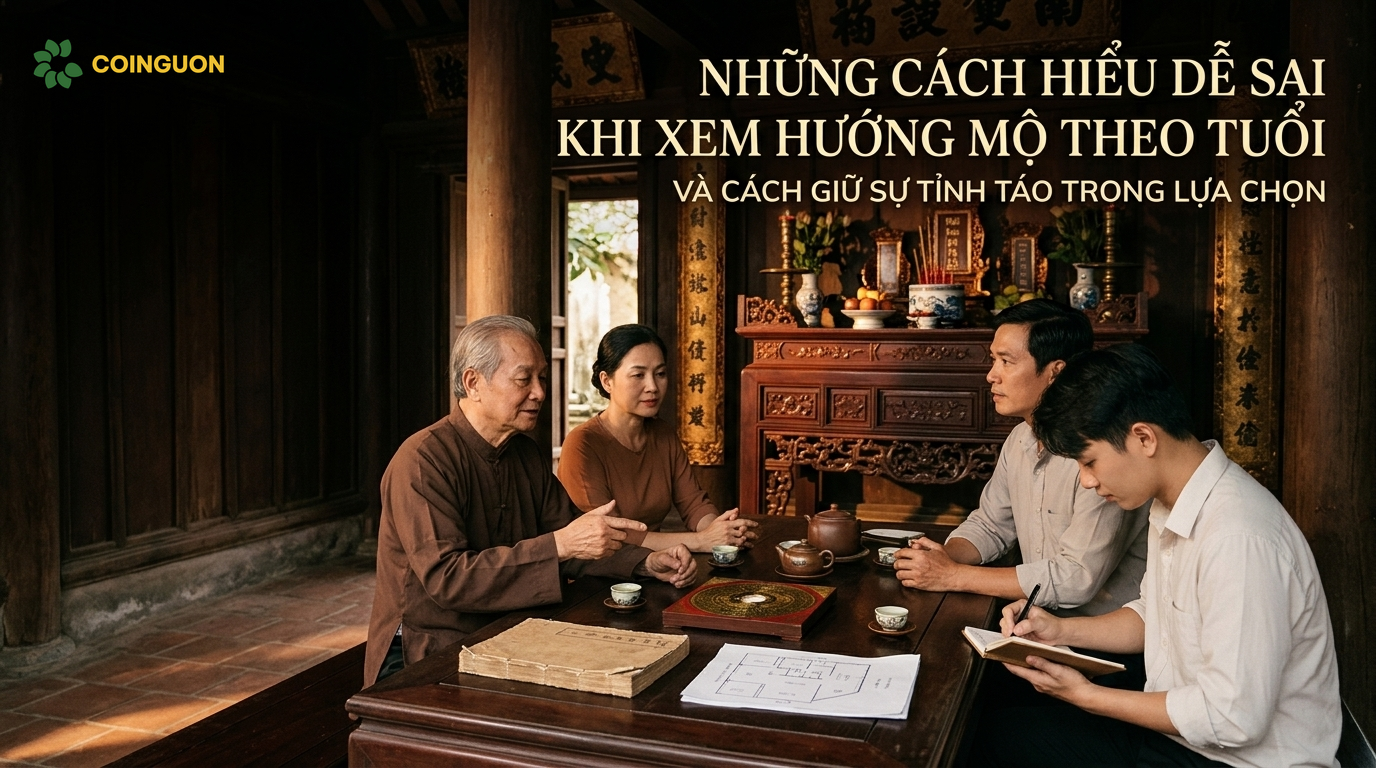 Những cách hiểu dễ sai khi xem hướng mộ theo tuổi và cách giữ sự tỉnh táo trong lựa chọn - Cội Nguồn ORA