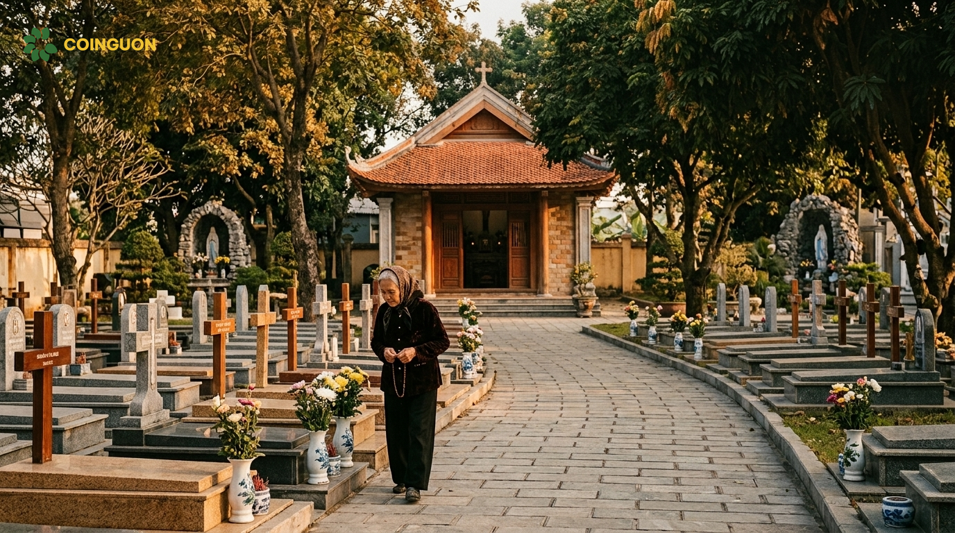 Những đặc điểm kiến trúc và không gian thiêng liêng thường có tại nghĩa trang Công giáo - Cội Nguồn ORA