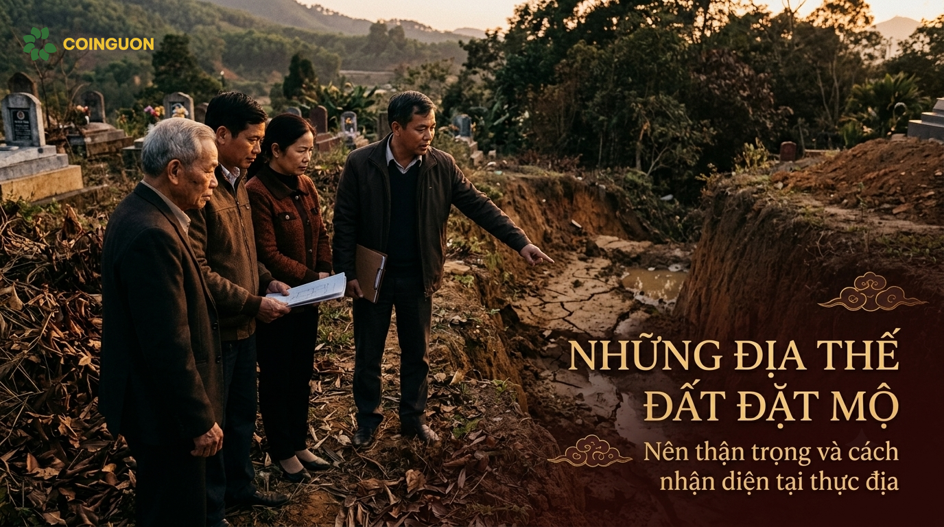 Những địa thế đất đặt mộ nên thận trọng và cách nhận diện tại thực địa - Cội Nguồn ORA