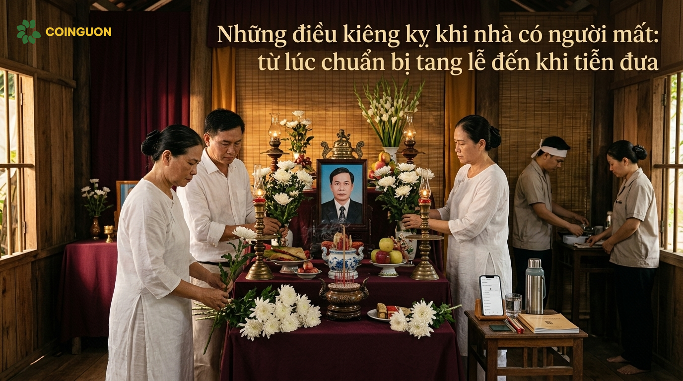 Những điều kiêng kỵ khi nhà có người mất: từ lúc chuẩn bị tang lễ đến khi tiễn đưa - Cội Nguồn ORA