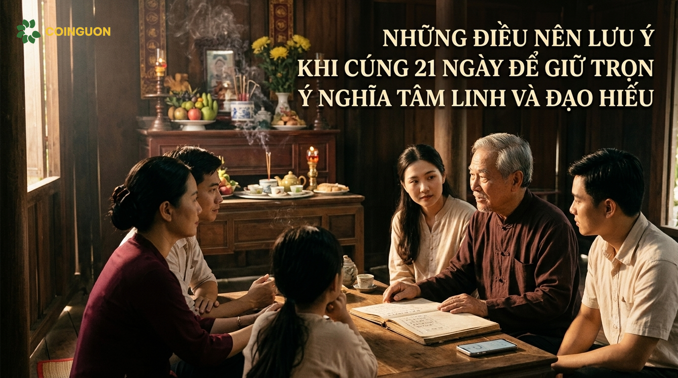 Những điều nên lưu ý khi cúng 21 ngày để giữ trọn ý nghĩa tâm linh và đạo hiếu - Cội Nguồn ORA